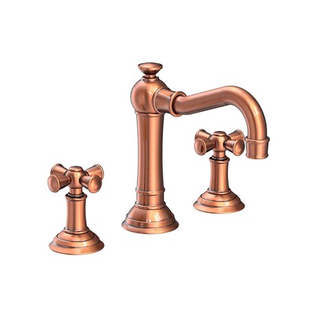 Newport Brass Widespread Lavatory Faucet in Antique Copper 2460-08A